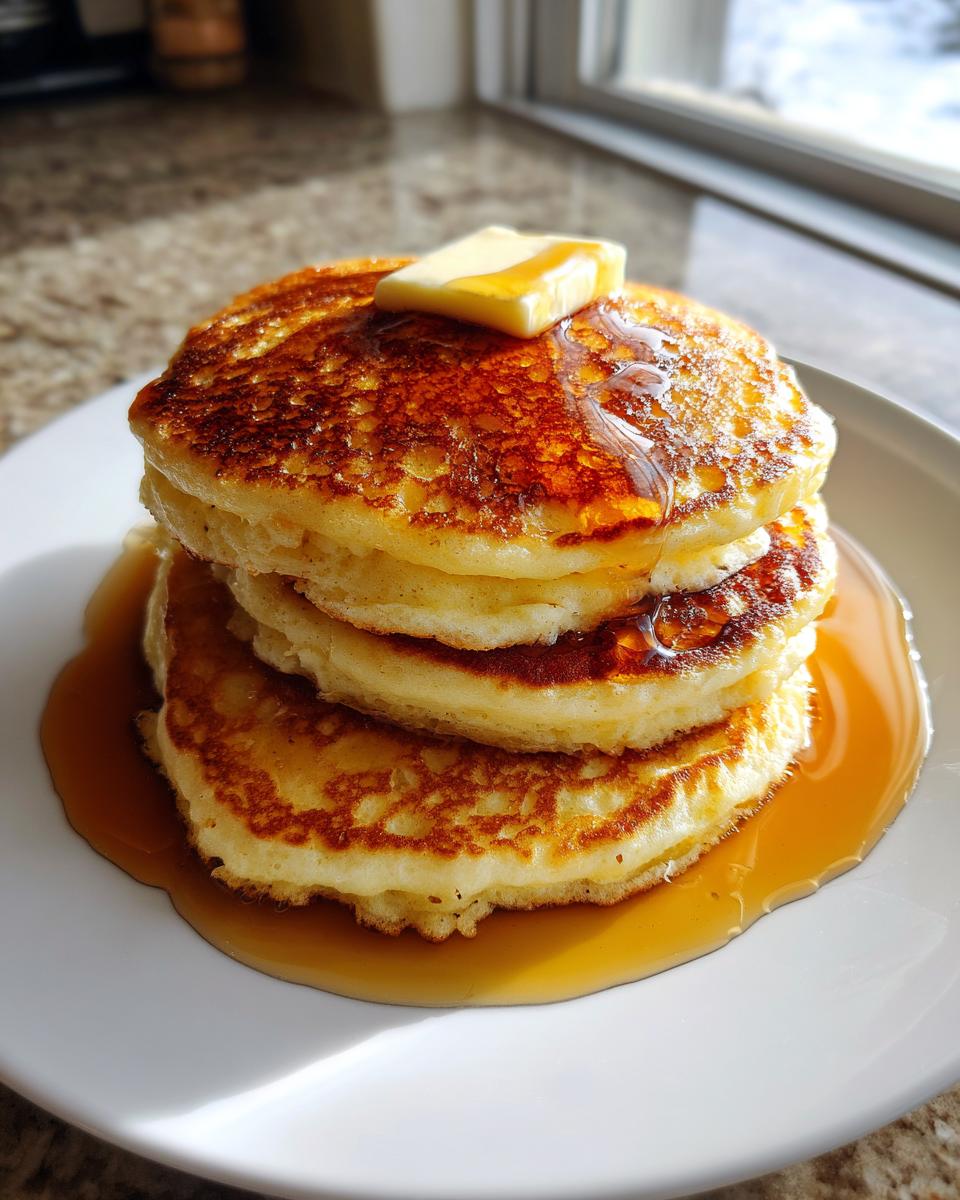 Fluffy Buttermilk Pancakes - detail 1