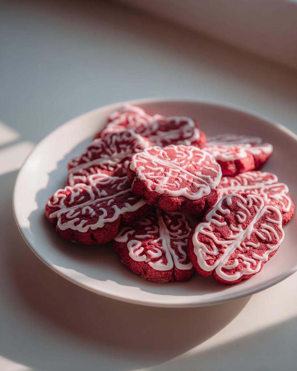 Gruesome 12 Zombie Brain Cookies That’ll Haunt Your Tastebuds - detail 2