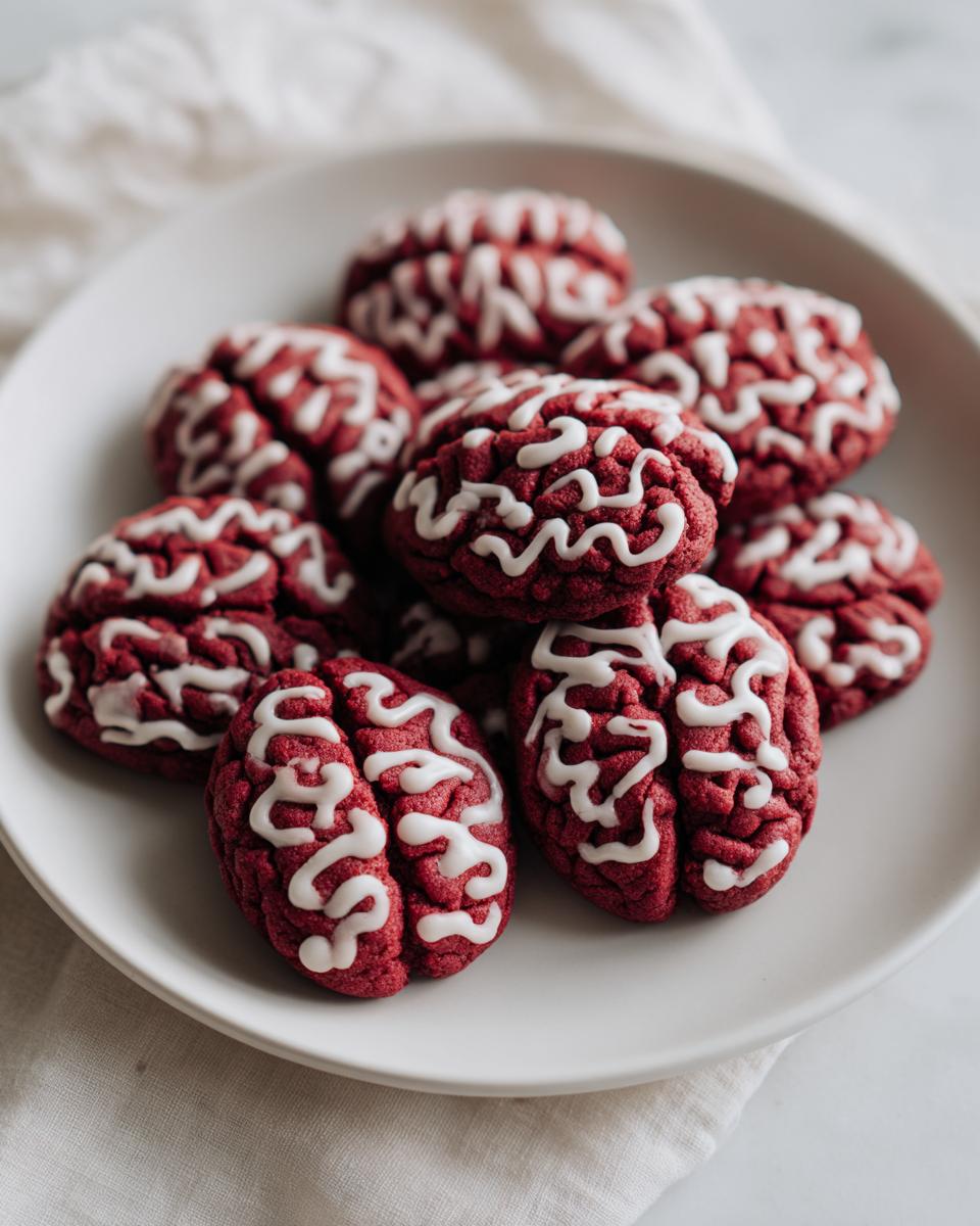 Gruesome 12 Zombie Brain Cookies That’ll Haunt Your Tastebuds