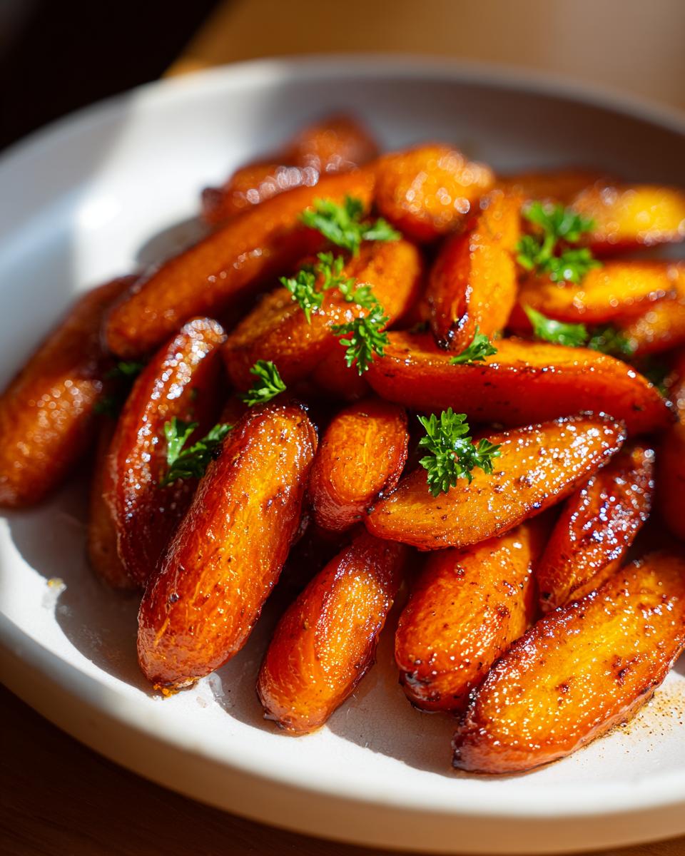 Honey Glazed Spiced Carrots - detail 2