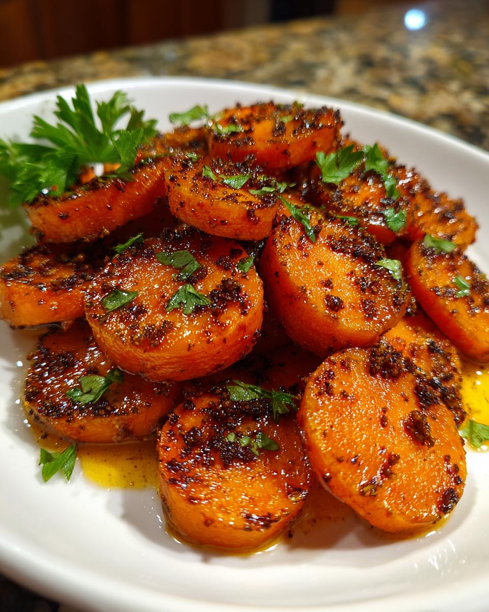 Honey Glazed Spiced Carrots - detail 3