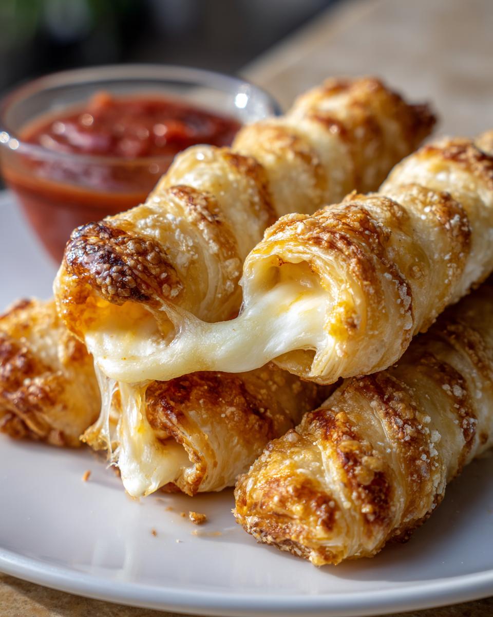Mummy Mozzarella Sticks: 3-Ingredient Halloween Appetizer - detail 1