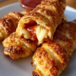 Mummy Mozzarella Sticks: 3-Ingredient Halloween Appetizer