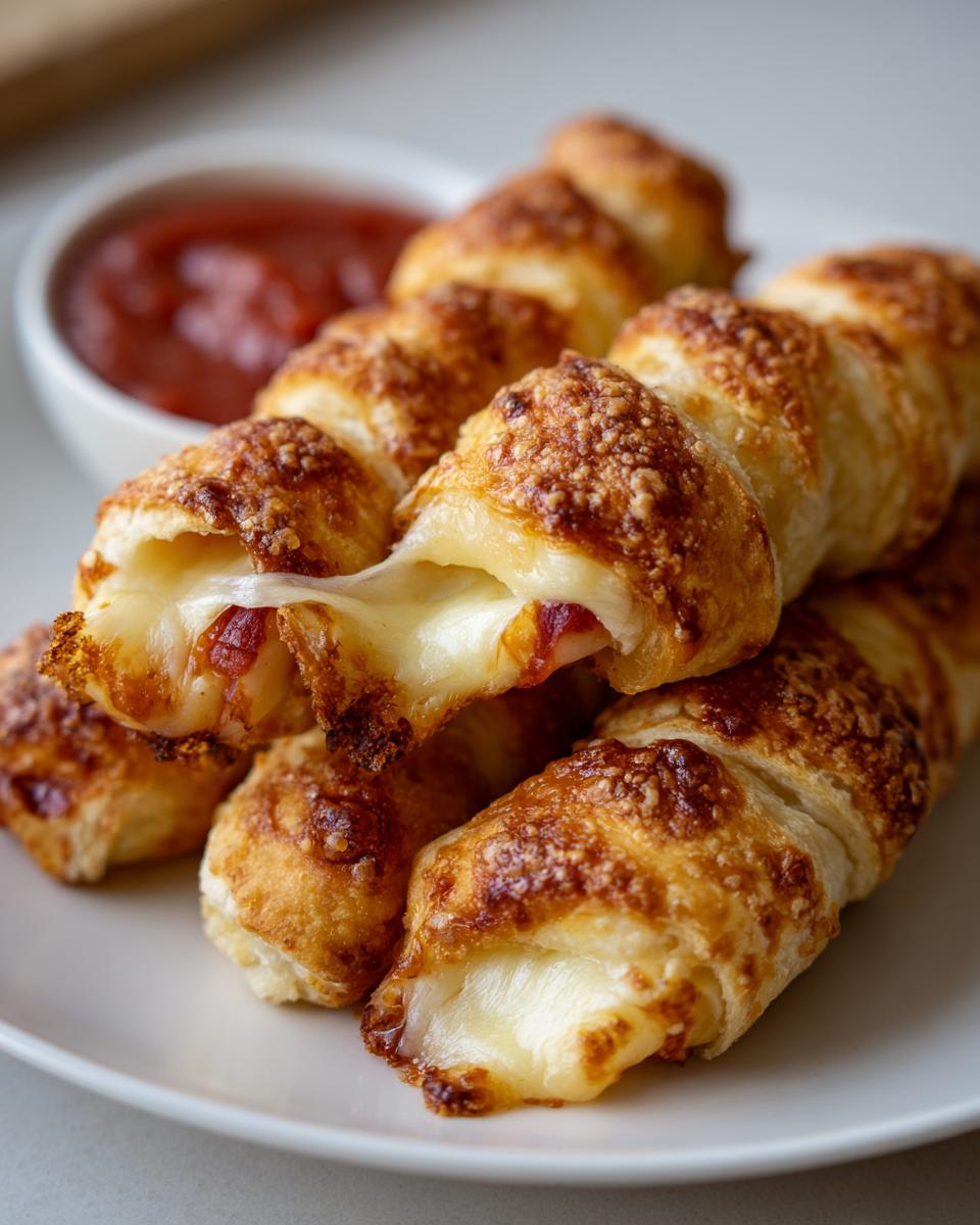 Mummy Mozzarella Sticks: 3-Ingredient Halloween Appetizer - detail 2