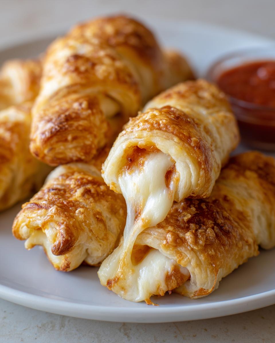 Mummy Mozzarella Sticks: 3-Ingredient Halloween Appetizer - detail 3