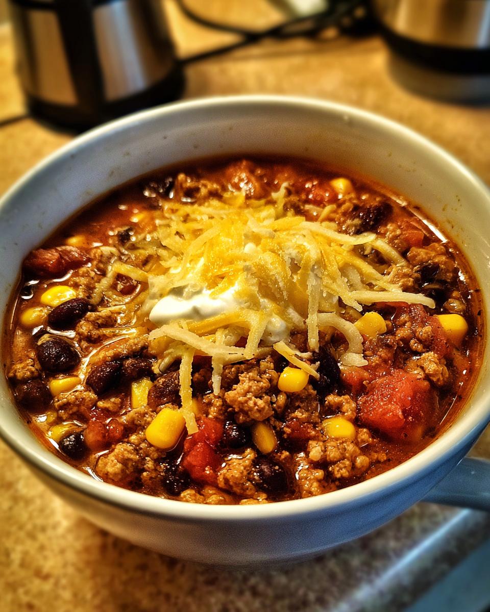 Turkey Taco Soup - detail 1