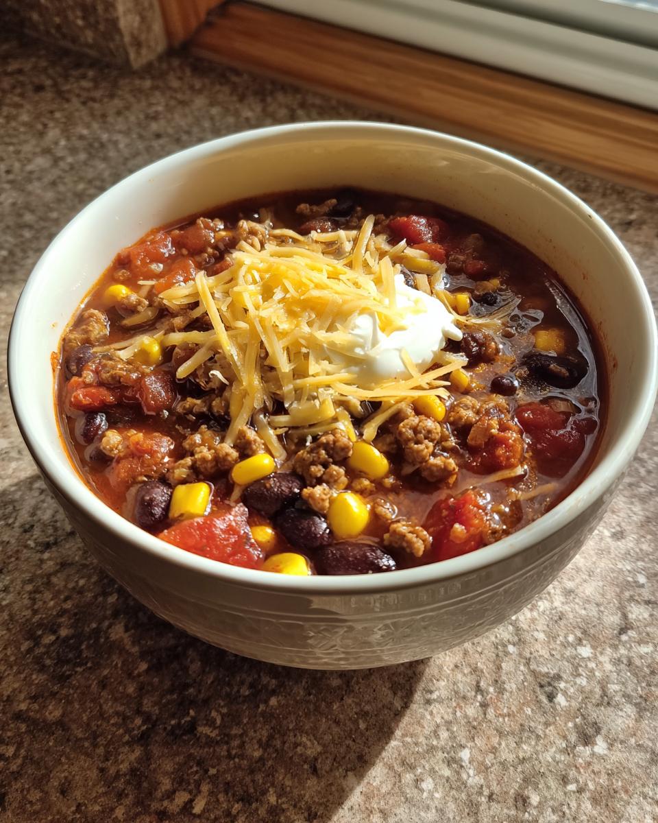 Turkey Taco Soup - detail 2