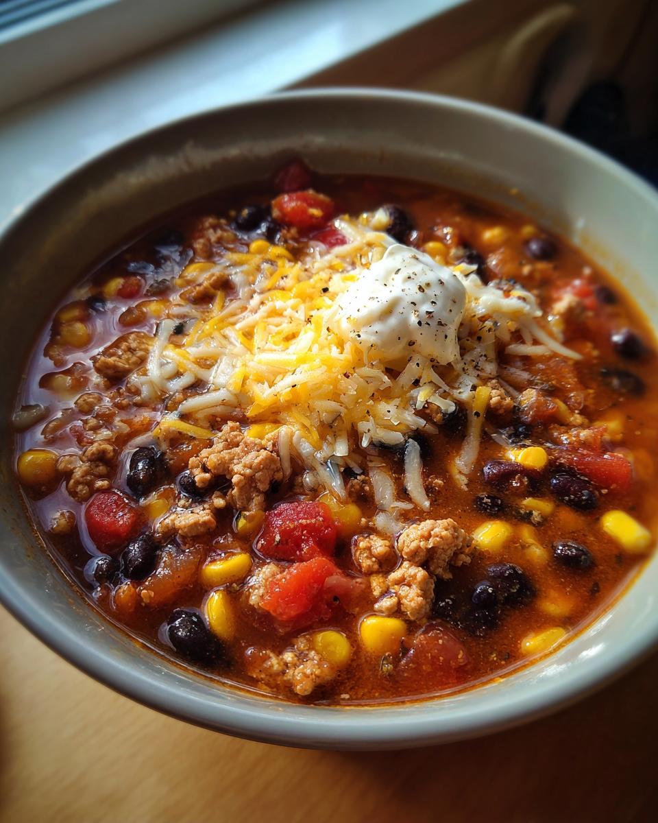 Turkey Taco Soup - detail 3