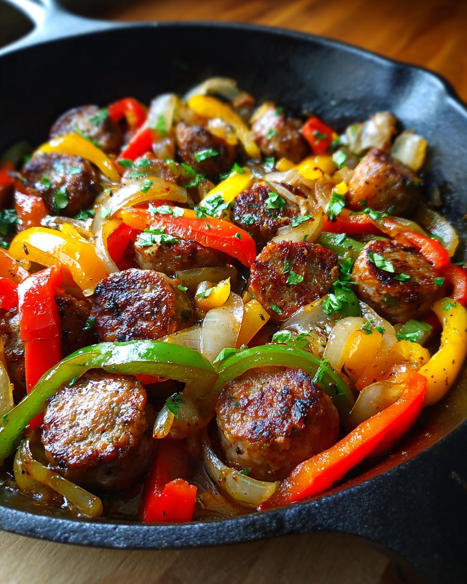 30-Minute Italian Sausage and Peppers - detail 1