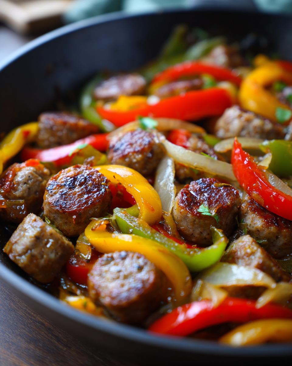 30-Minute Italian Sausage and Peppers - detail 3