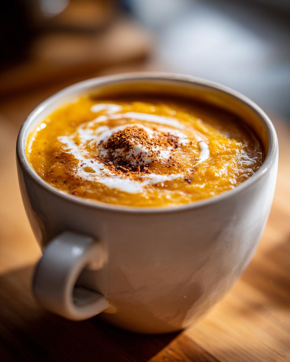 Autumn Harvest Squash Soup - detail 2
