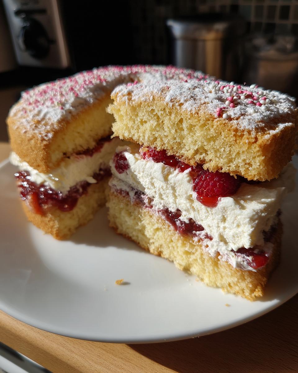 Classic Victoria Sponge Cake with Festive Twist - detail 3