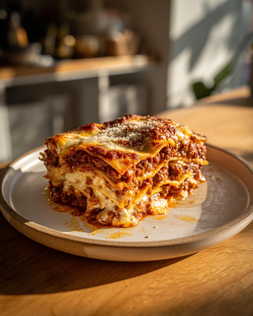 Easy Homemade Lasagna with Ricotta Layers - detail 2