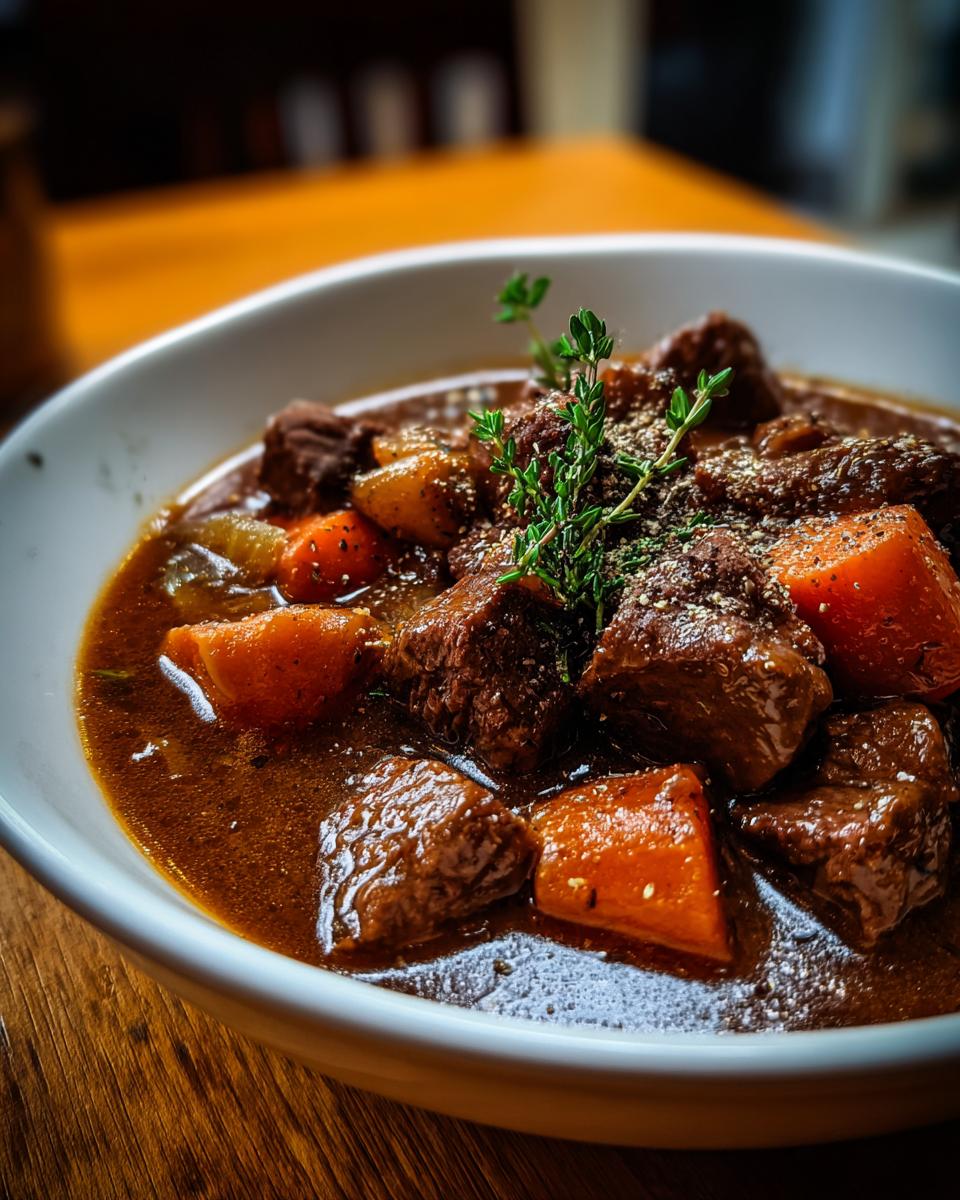 Hearty Beef & Guinness Stew (Irish Style) - detail 1