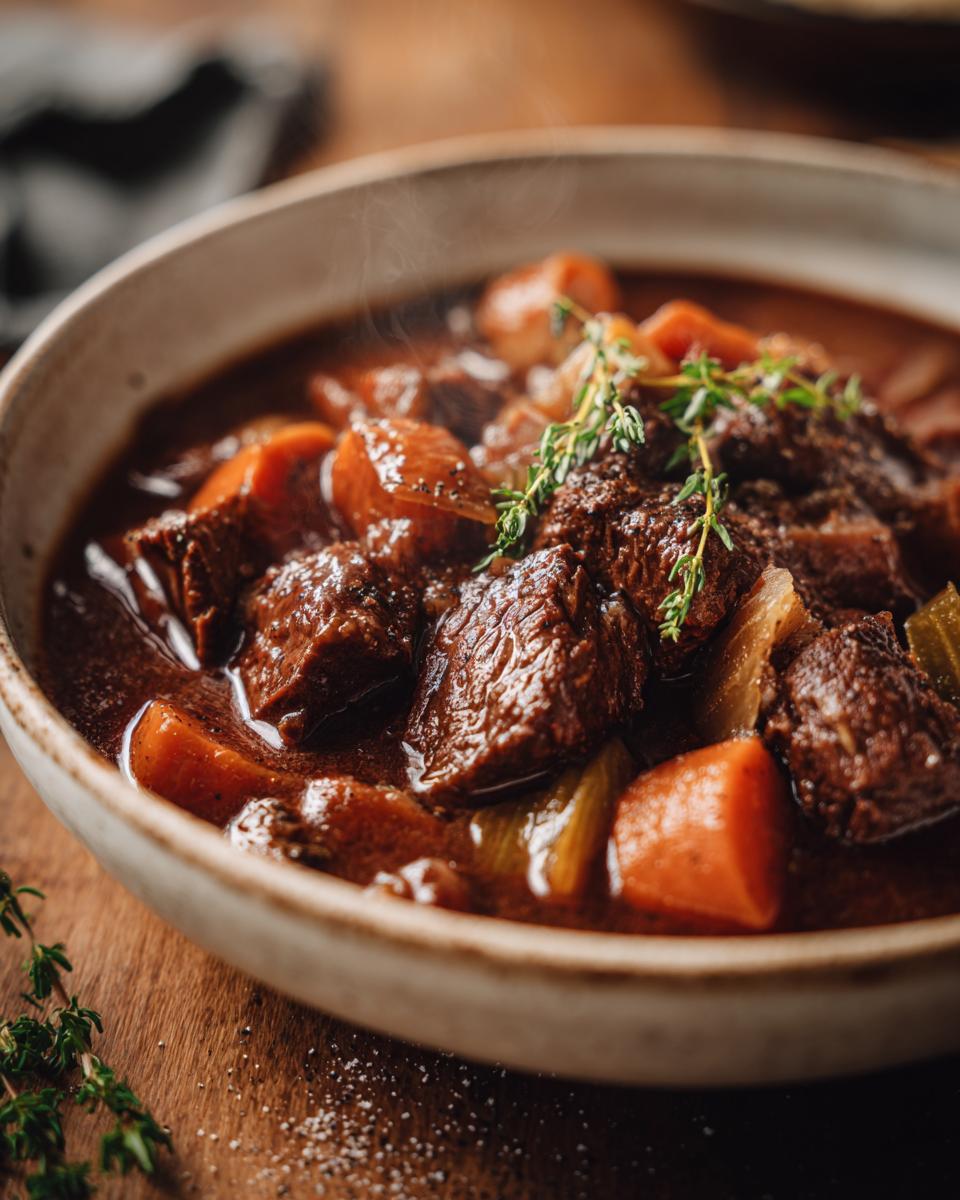 Hearty Beef & Guinness Stew (Irish Style) - detail 3
