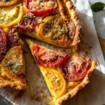 Heirloom Tomato Pie with Yogurt Crust
