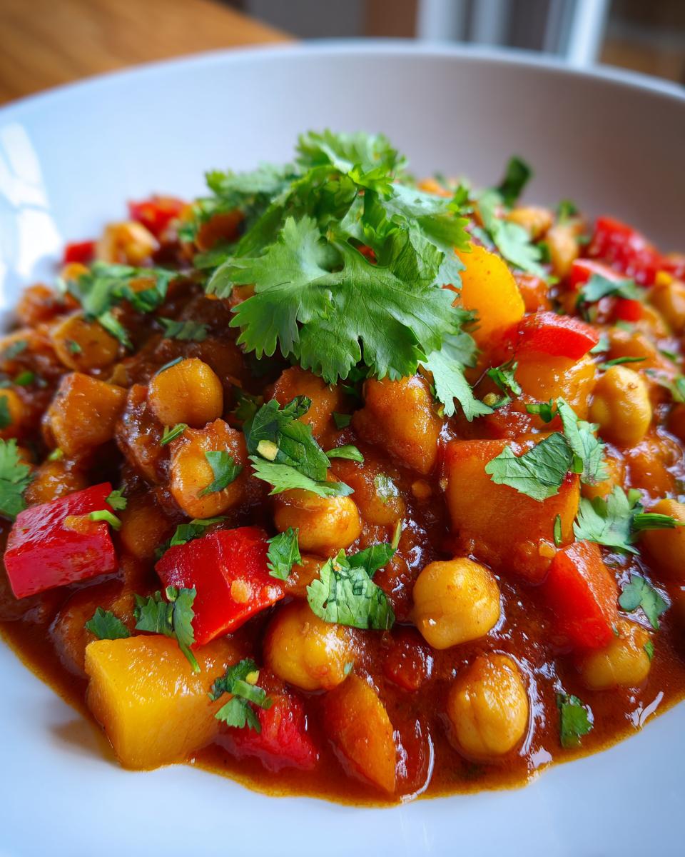 Moroccan Chickpea Tagine - detail 1