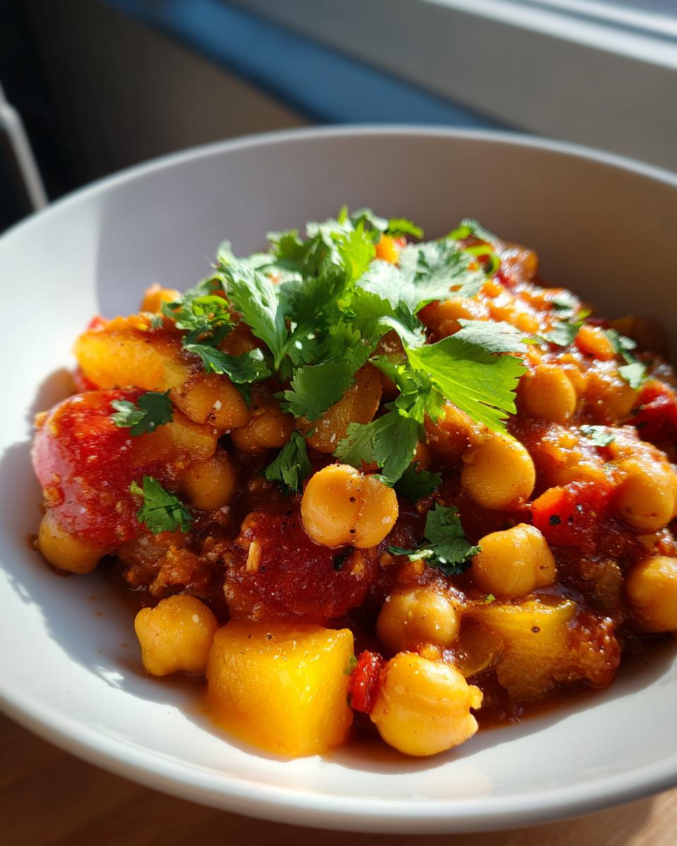 Moroccan Chickpea Tagine - detail 2
