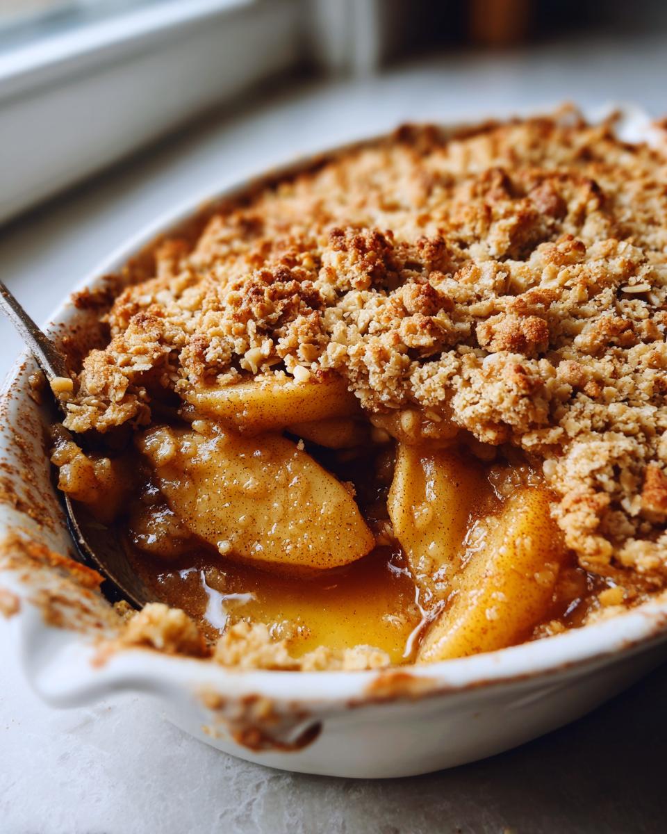 No-Sugar Apple Crisp - detail 2