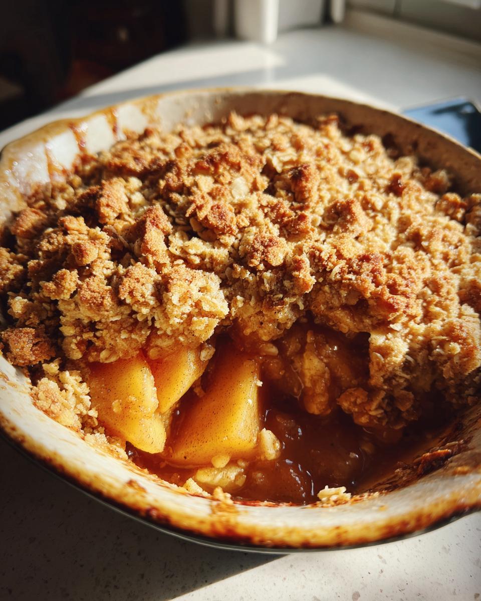 No-Sugar Apple Crisp - detail 3