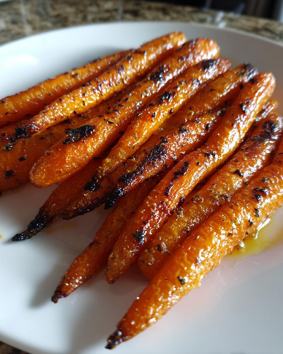 Roasted Honey Glazed Carrots - detail 2