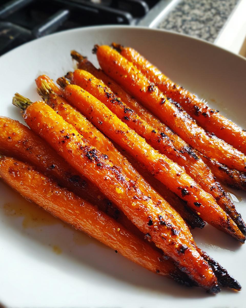 Roasted Honey Glazed Carrots - detail 3