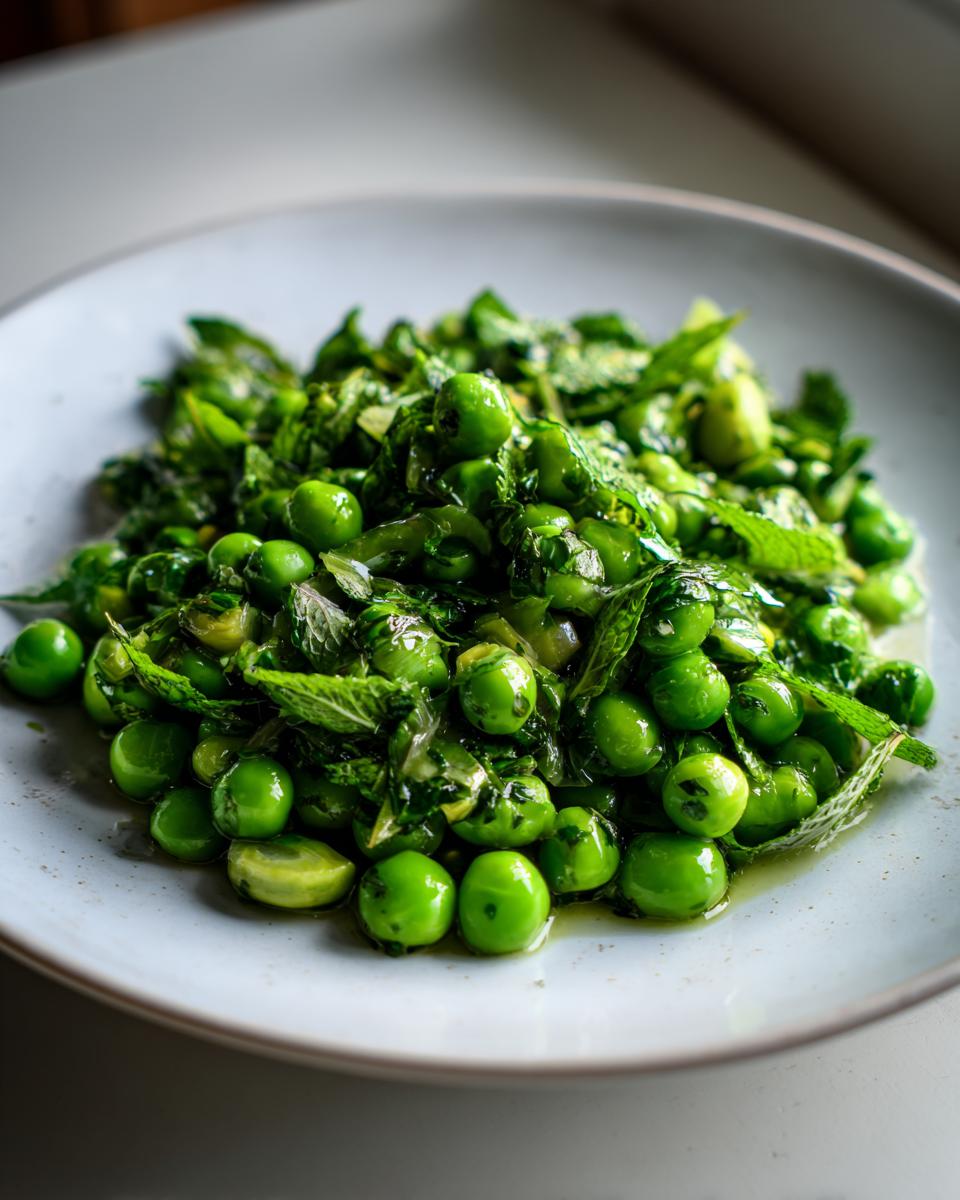 Spring Pea & Mint Salad - detail 2