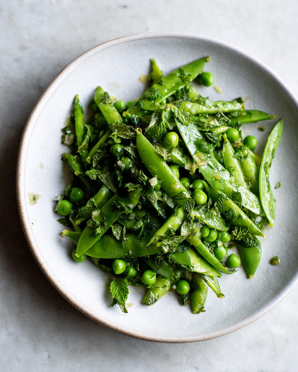 Spring Pea & Mint Salad - detail 3