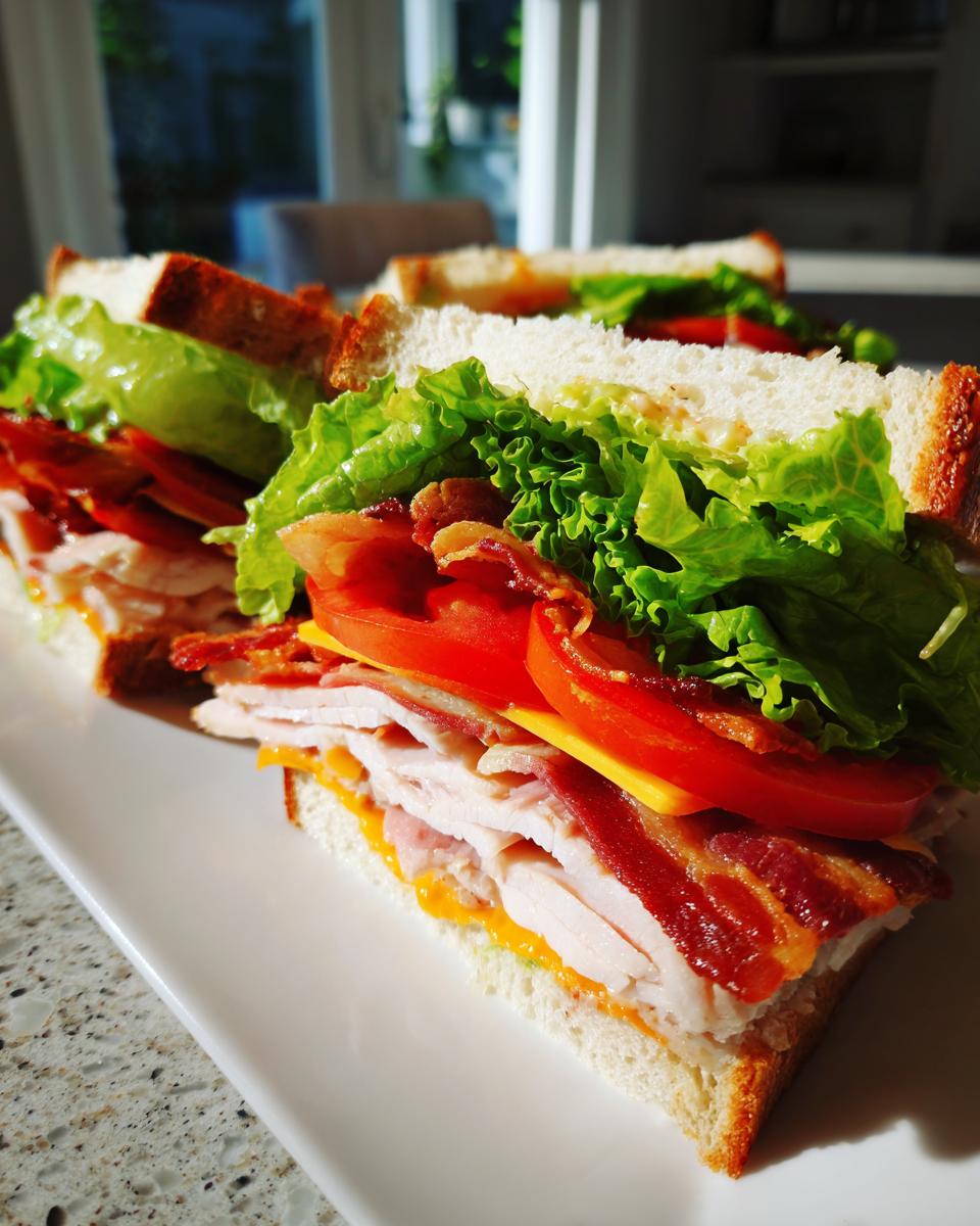 Swap Bread for Bell Peppers in This Club Sandwich - detail 2