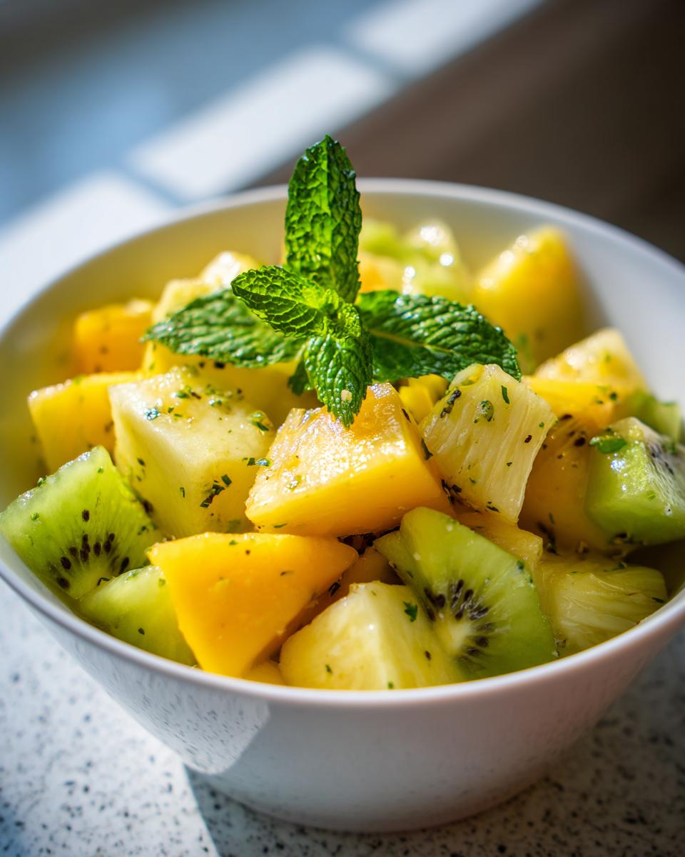 Tropical Fruit Salad with Lime - detail 2