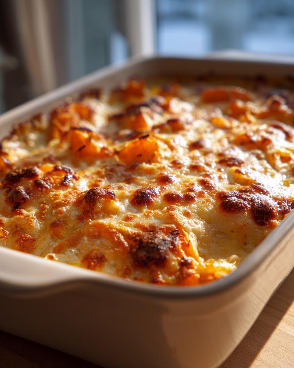 Winter Veggie Casserole with Cheesy Topping - detail 2