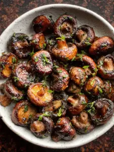 Easy Roasted Mushrooms