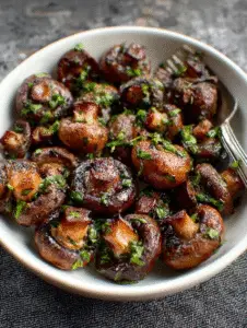 Easy Roasted Mushrooms