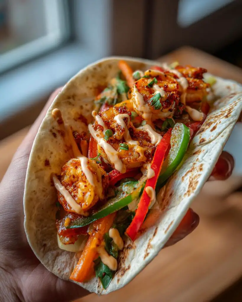 Delicious Easy Shrimp Fajitas in 25 Minutes