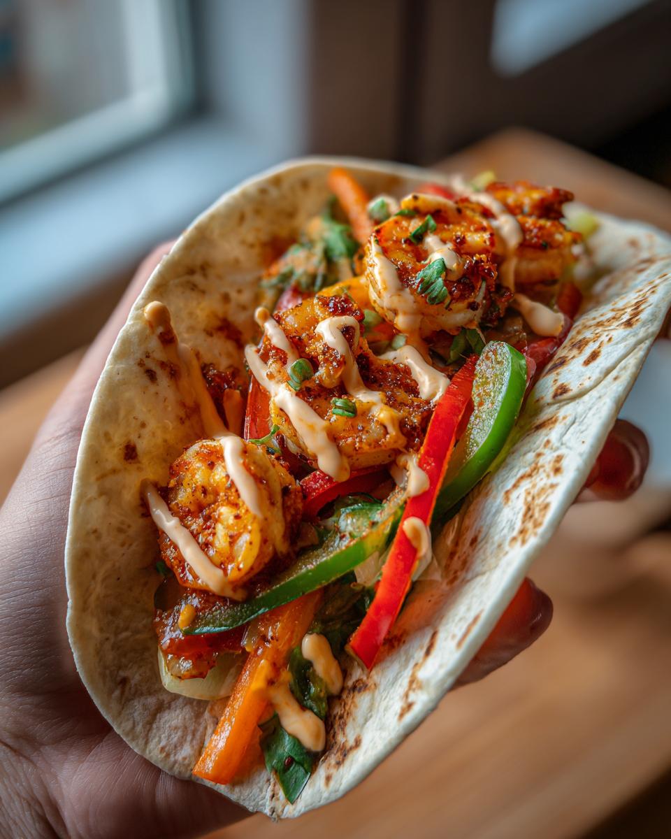 Delicious Easy Shrimp Fajitas in 25 Minutes