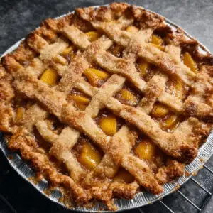 Peach Cobbler Pie Don't LOSE THIS RECIPE