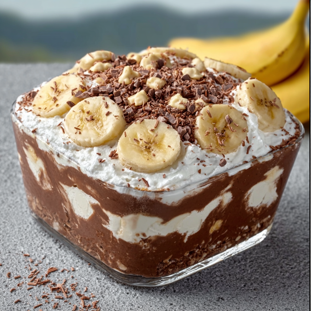 Chocolate Banana Fluff
