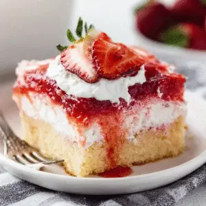 Strawberry Poke Cake