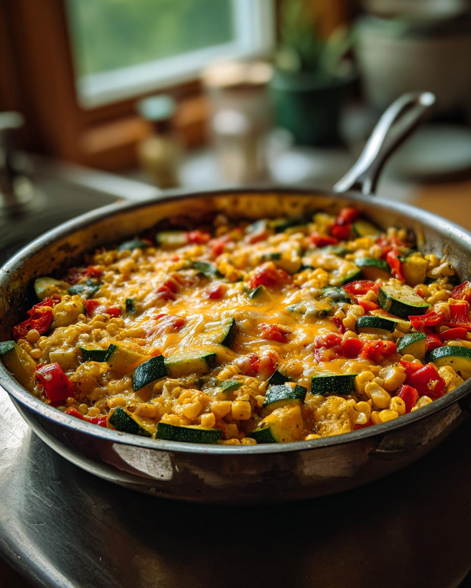 Amazing Mexican Zucchini Skillet: 40 Min Dinner