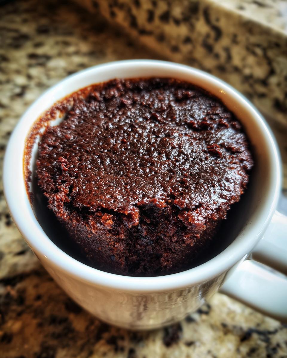 Microwave Fudgy Brownie for One - Other 2