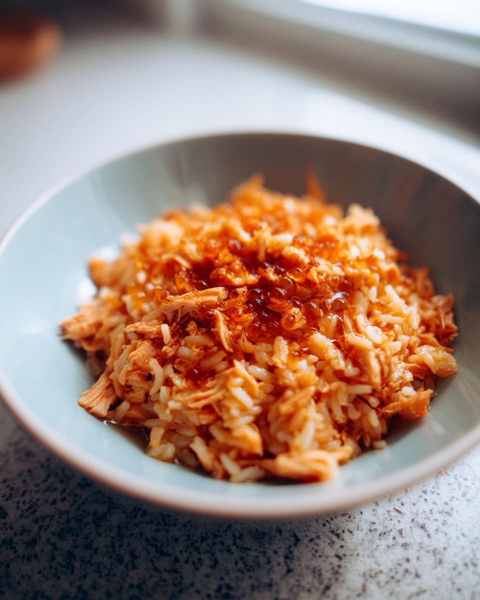 A bowl of High-Calorie Cat Recovery Meal, a nutritious and appealing meal for cats.