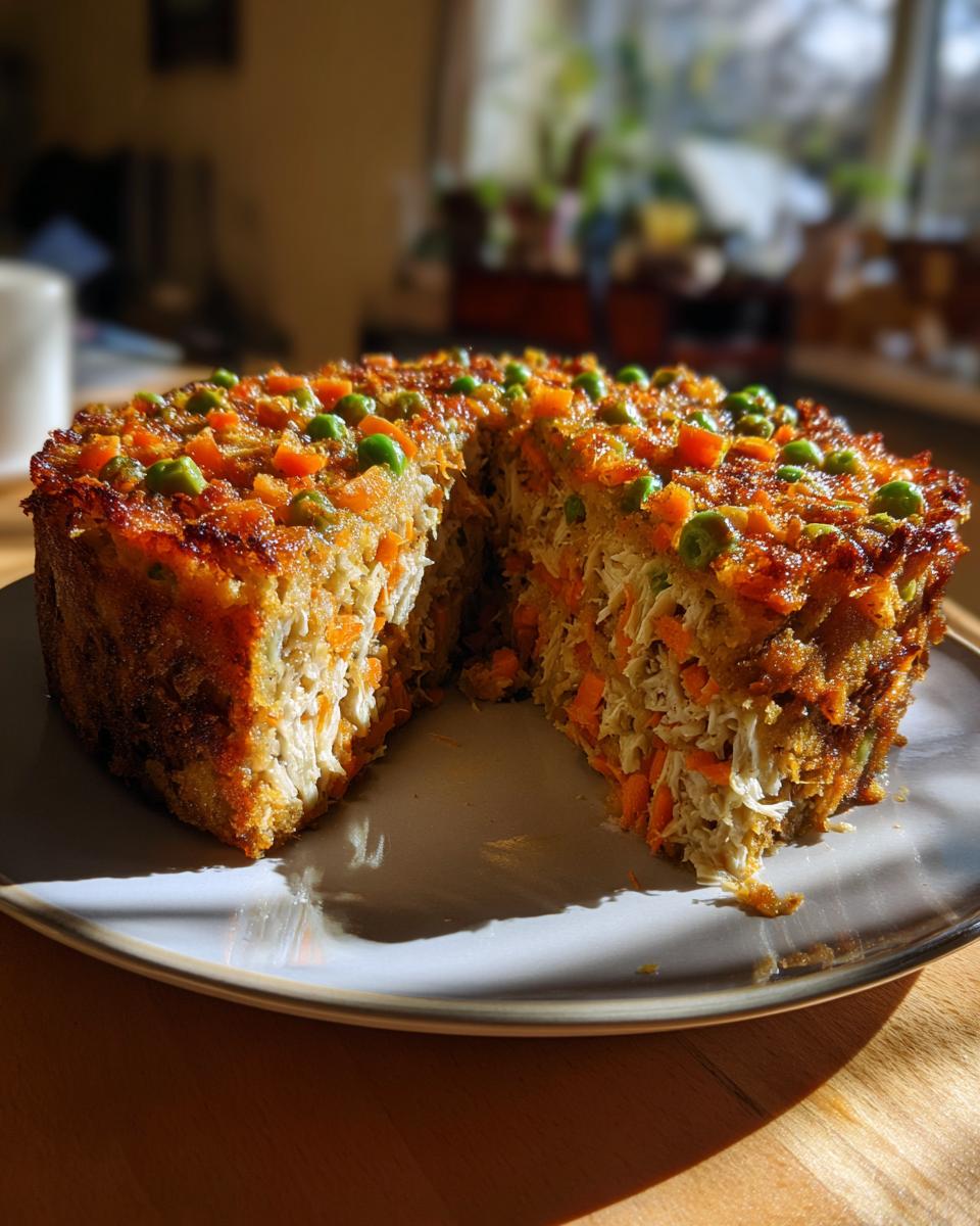 A delicious Homemade Cat Birthday Cake with a slice removed, showing the inside.