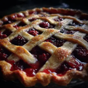 Classic American Berry Pie