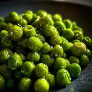 Garlic Butter Sautéed Green Peas