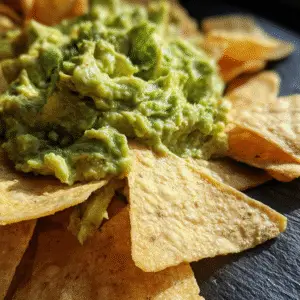 Fresh Guacamole with Tortilla Chips