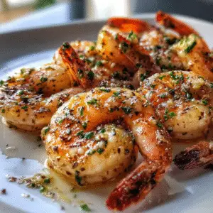 Garlic Butter Grilled Shrimp
