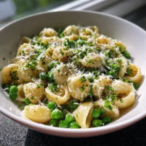 Goat Cheese & Pea Pasta