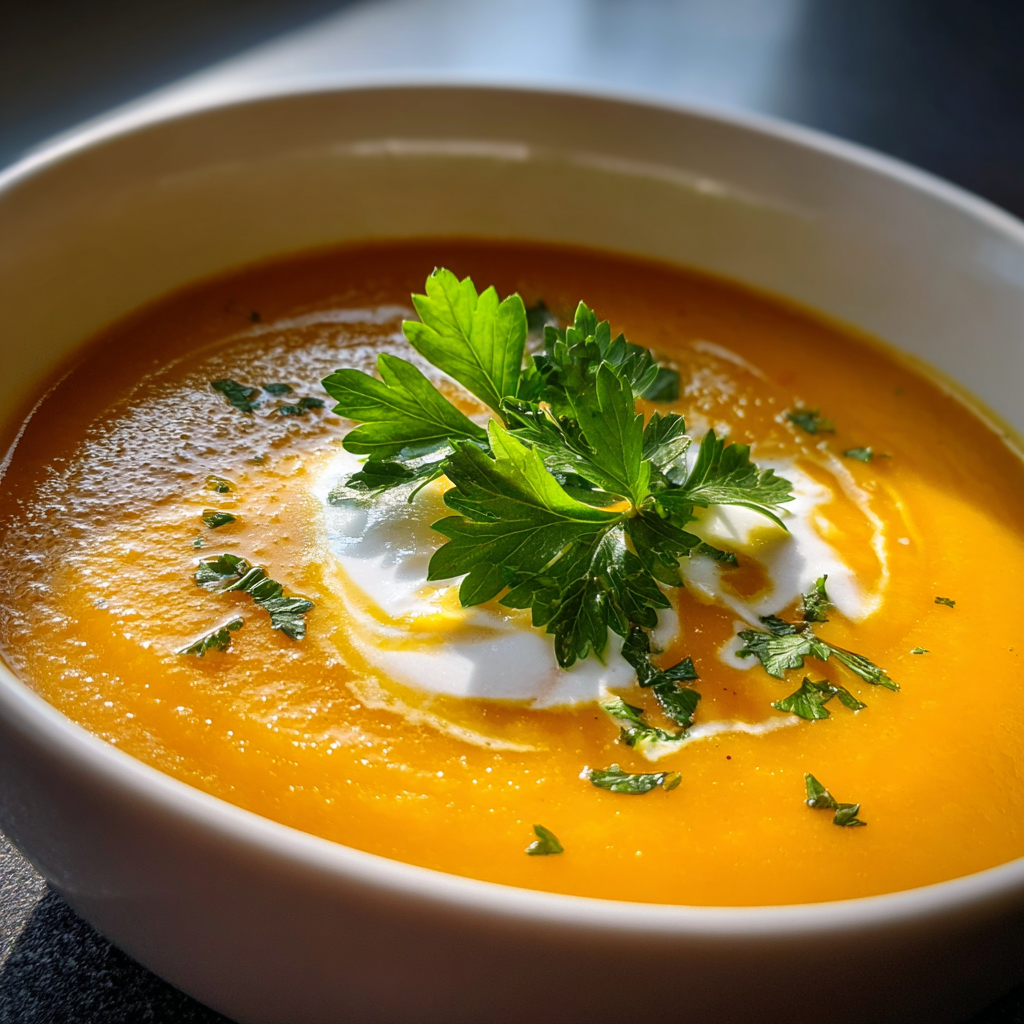 Carrot & Ginger Soup