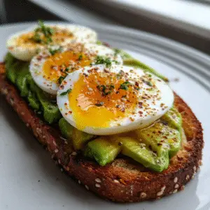 Avocado Toast with Soft Boiled Egg