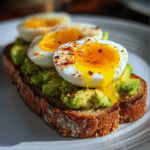 Avocado Toast with Soft Boiled Egg